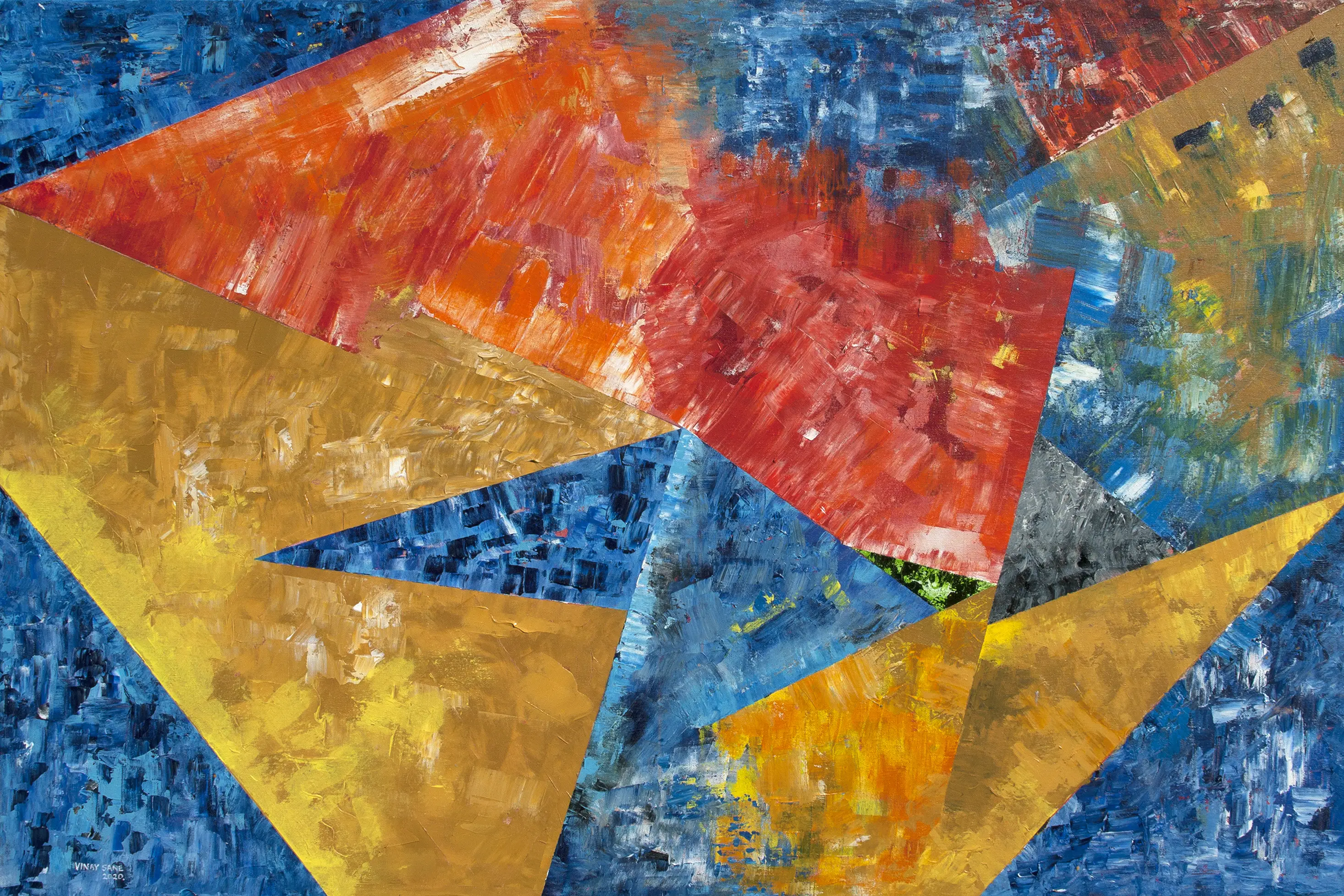 Synergies abstract painting